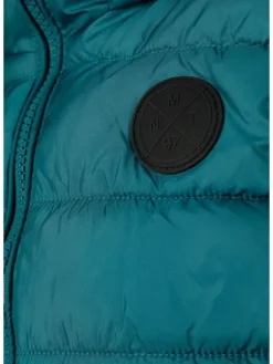 minoti Kamizelka 17gilet6C Turkusowy Regular Fit
