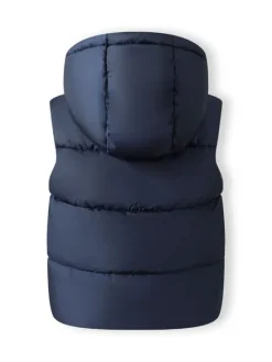 minoti Kamizelka 27GILET3 Granatowy Regular Fit