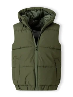 minoti Kamizelka 27gilet78 Khaki Regular Fit
