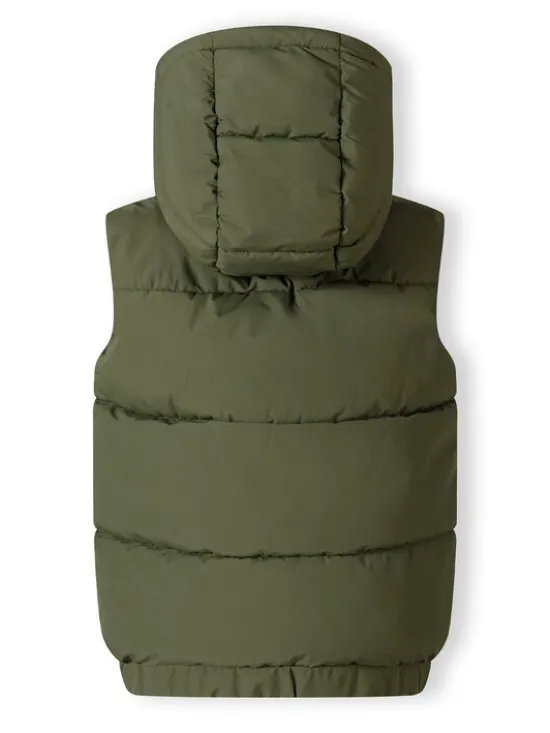 minoti Kamizelka 27gilet78 Khaki Regular Fit
