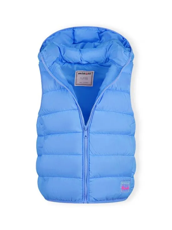 minoti Kamizelka 18gilet5 Niebieski Regular Fit