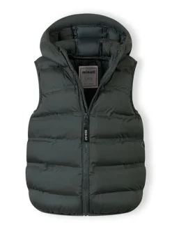 minoti Kamizelka 29GILET252 Zielony Regular Fit