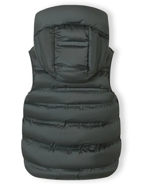 minoti Kamizelka 29GILET252 Zielony Regular Fit