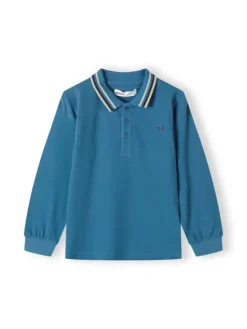 minoti Komplet koszulek polo 27polo52 Granatowy Regular Fit