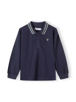 minoti Komplet koszulek polo 27polo52 Granatowy Regular Fit