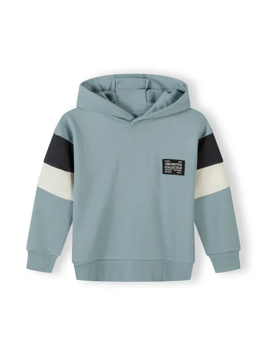 minoti Komplet 2 par spodni dresowych i bluza 29FLEECE258 Niebieski Regular Fit