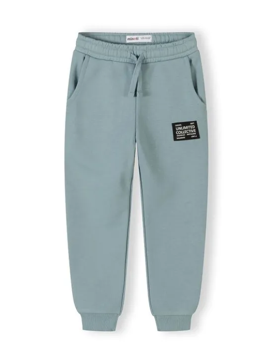 minoti Komplet 2 par spodni dresowych i bluza 29FLEECE258 Niebieski Regular Fit