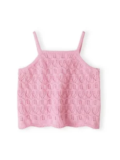 minoti Komplet top i spodenki 30SET101 Różowy Regular Fit