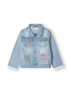 minoti Kurtka jeansowa 22jacket1 Niebieski Regular Fit