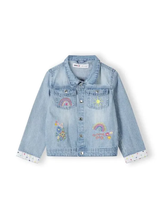 minoti Kurtka jeansowa 22jacket1 Niebieski Regular Fit