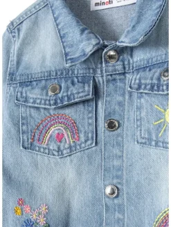 minoti Kurtka jeansowa 22jacket1 Niebieski Regular Fit