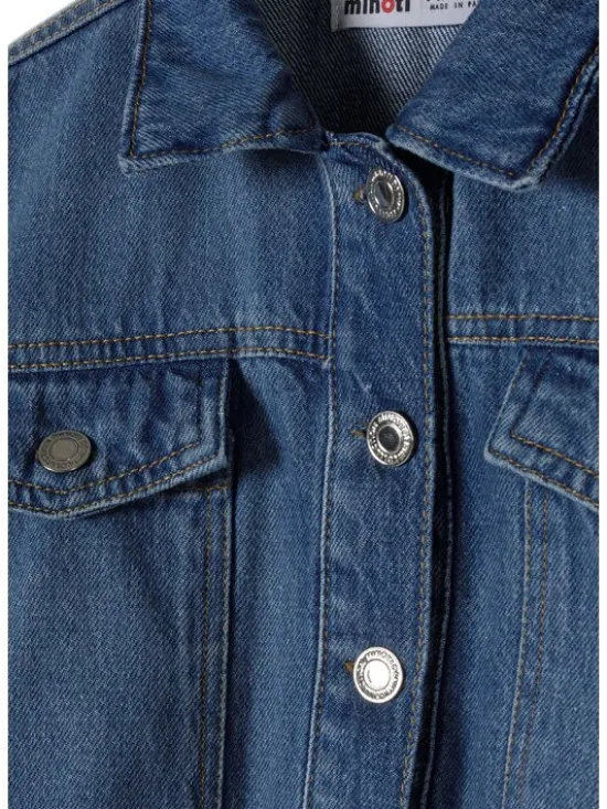 minoti Kurtka jeansowa 22jacket43 Niebieski Regular Fit