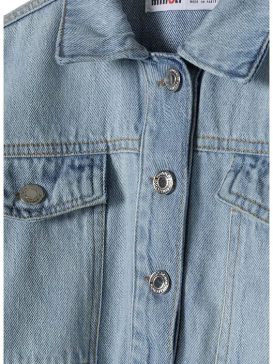 minoti Kurtka jeansowa 22jacket42 Niebieski Regular Fit