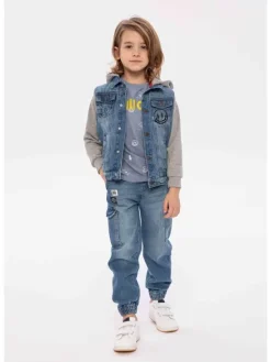 minoti Kurtka jeansowa want 1 Niebieski Regular Fit