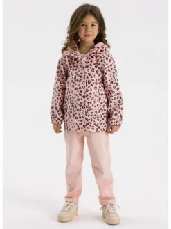 minoti Kurtka przeciwdeszczowa C5506 Różowy Regular Fit