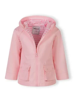 minoti Kurtka przeciwdeszczowa 30COAT106 Różowy Regular Fit