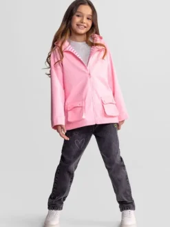 minoti Kurtka przeciwdeszczowa 30COAT106 Różowy Regular Fit