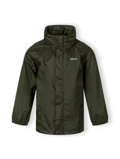 minoti Kurtka przeciwdeszczowa 27KMJACKET3 Khaki Regular Fit
