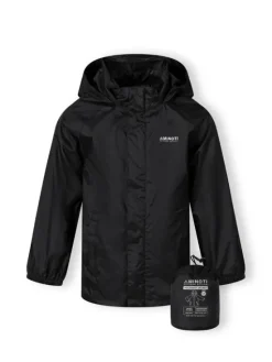 minoti Kurtka przeciwdeszczowa 27KMJACKET1 Czarny Regular Fit