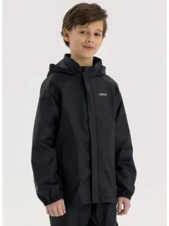 minoti Kurtka przeciwdeszczowa 27KMJACKET1 Czarny Regular Fit