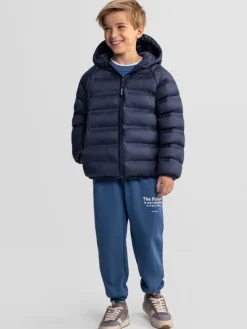 minoti Kurtka przejściowa 29COAT256 Granatowy Regular Fit