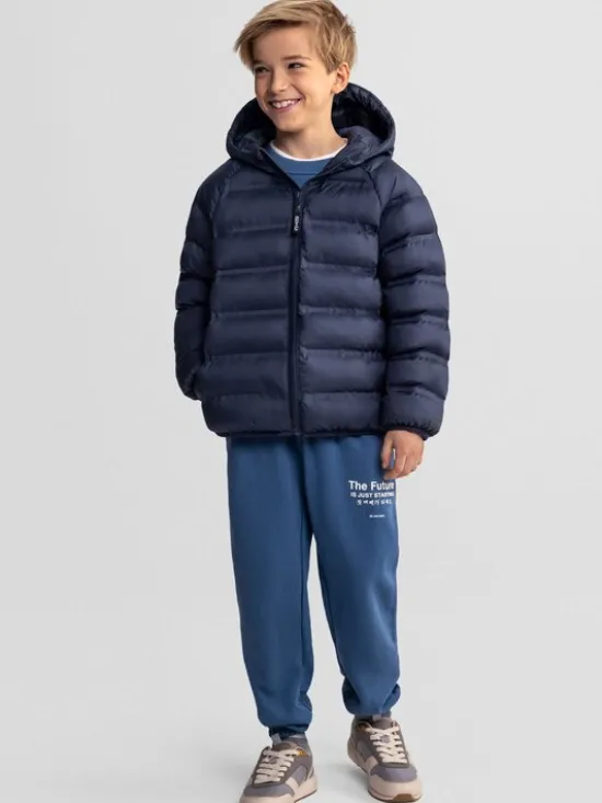 minoti Kurtka przejściowa 29COAT256 Granatowy Regular Fit