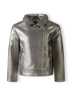minoti Kurtka przejściowa 26coat60 Srebrny Regular Fit
