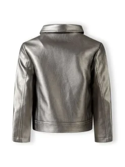minoti Kurtka przejściowa 26coat60 Srebrny Regular Fit