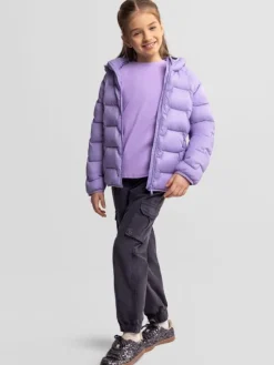 minoti Kurtka przejściowa 30COAT160 Fioletowy Regular Fit