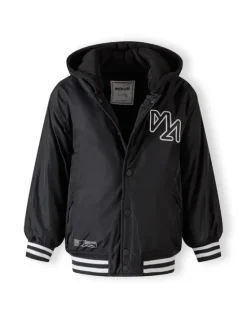 minoti Kurtka przejściowa 27coat130 Czarny Regular Fit