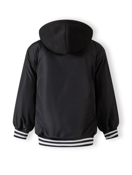 minoti Kurtka przejściowa 27coat130 Czarny Regular Fit