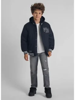 minoti Kurtka przejściowa 27coat130 Czarny Regular Fit