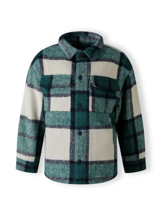 minoti Kurtka przejściowa 27shirt41 Zielony Regular Fit