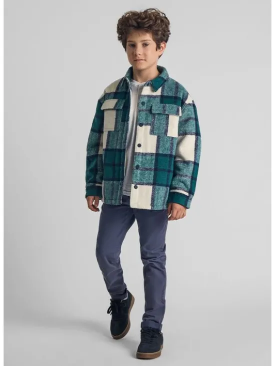 minoti Kurtka przejściowa 27shirt41 Zielony Regular Fit
