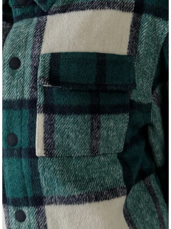 minoti Kurtka przejściowa 27shirt41 Zielony Regular Fit