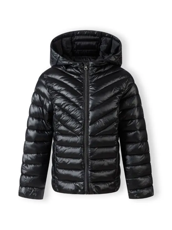 minoti Kurtka zimowa 20coat64 Czarny Regular Fit