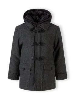 minoti Kurtka zimowa 19coat78 Czarny Regular Fit