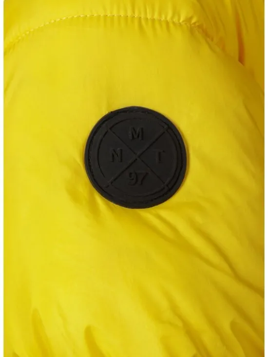 minoti Kurtka zimowa 19coat2 Żółty Regular Fit
