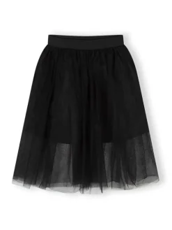 minoti Spódnica maxi 30SKIRT159 Czarny Regular Fit