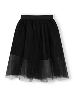 minoti Spódnica maxi 30SKIRT159 Czarny Regular Fit