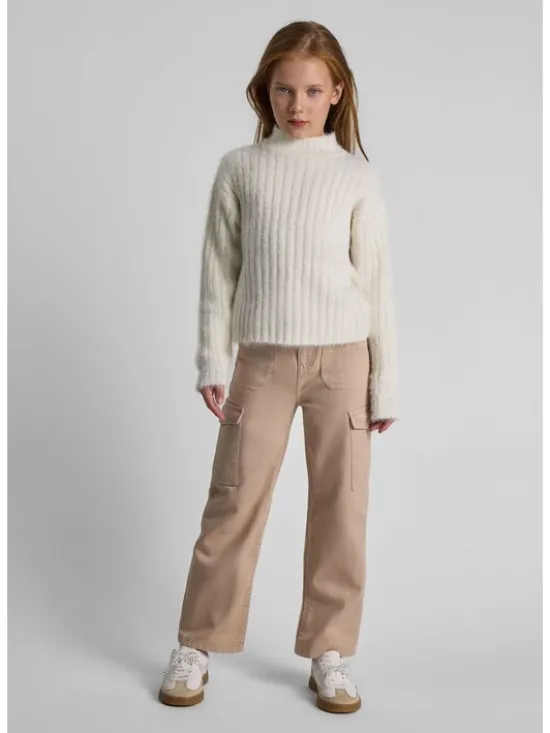 minoti Spodnie cargo 26PANT42 Beżowy Regular Fit