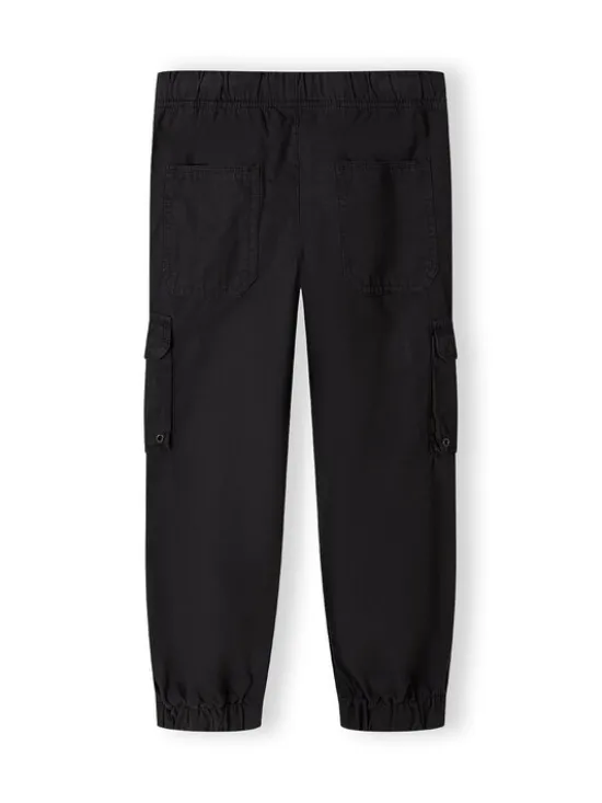 minoti Spodnie cargo 26PANT44 Czarny Regular Fit