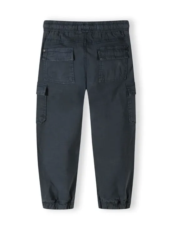minoti Spodnie cargo 27PANT4 Niebieski Regular Fit