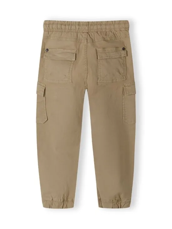 minoti Spodnie cargo 27PANT3 Szary Regular Fit