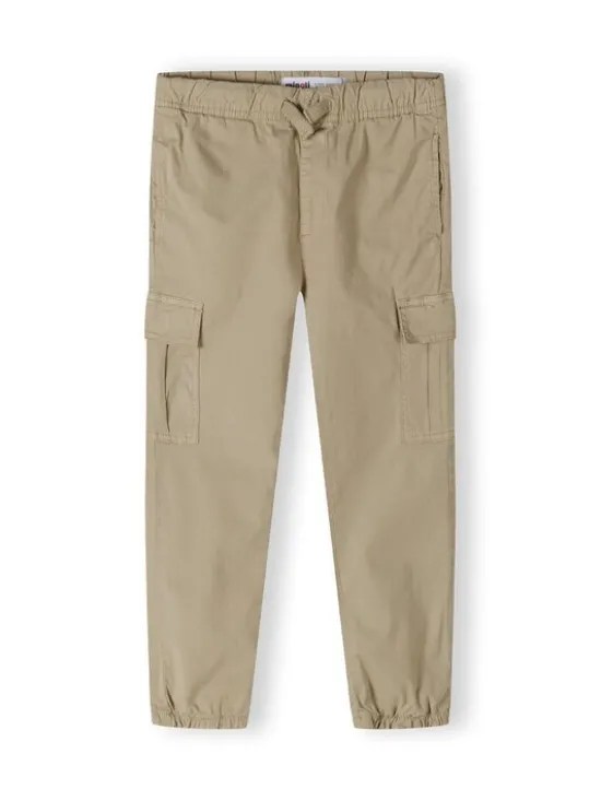 minoti Spodnie cargo 23pant3 Szary Regular Fit