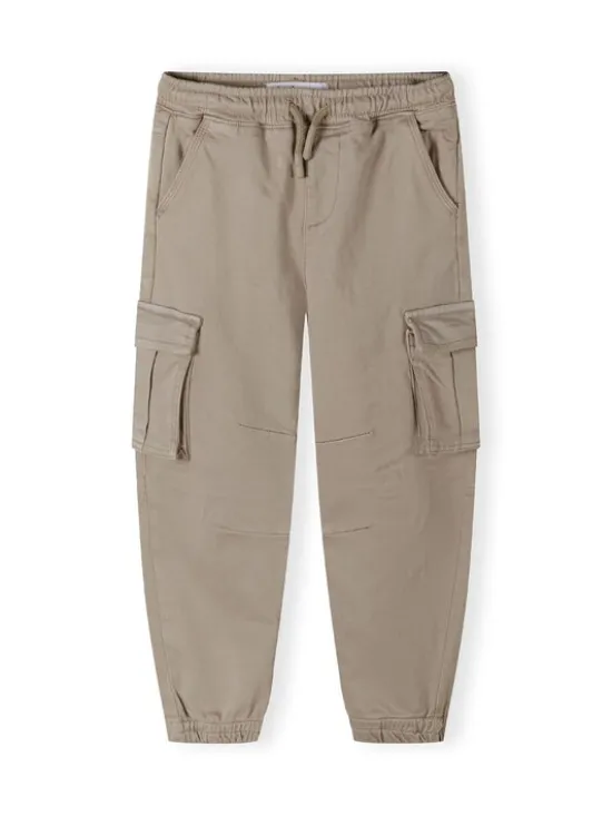minoti Spodnie cargo 27PANT48 Szary Regular Fit