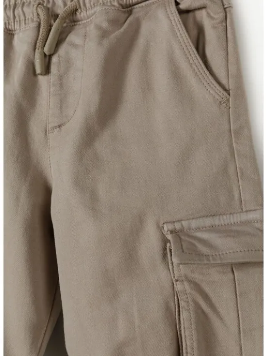 minoti Spodnie cargo 27PANT48 Szary Regular Fit