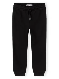 minoti Spodnie dresowe 29FLEECE287 Czarny Slim Fit
