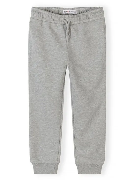 minoti Spodnie dresowe 29FLEECE287 Czarny Slim Fit