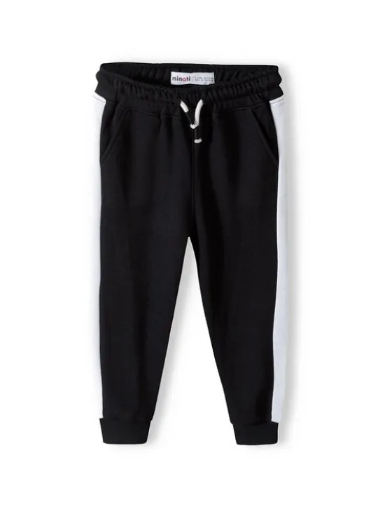minoti Spodnie dresowe 14fleece 8 Czarny Regular Fit